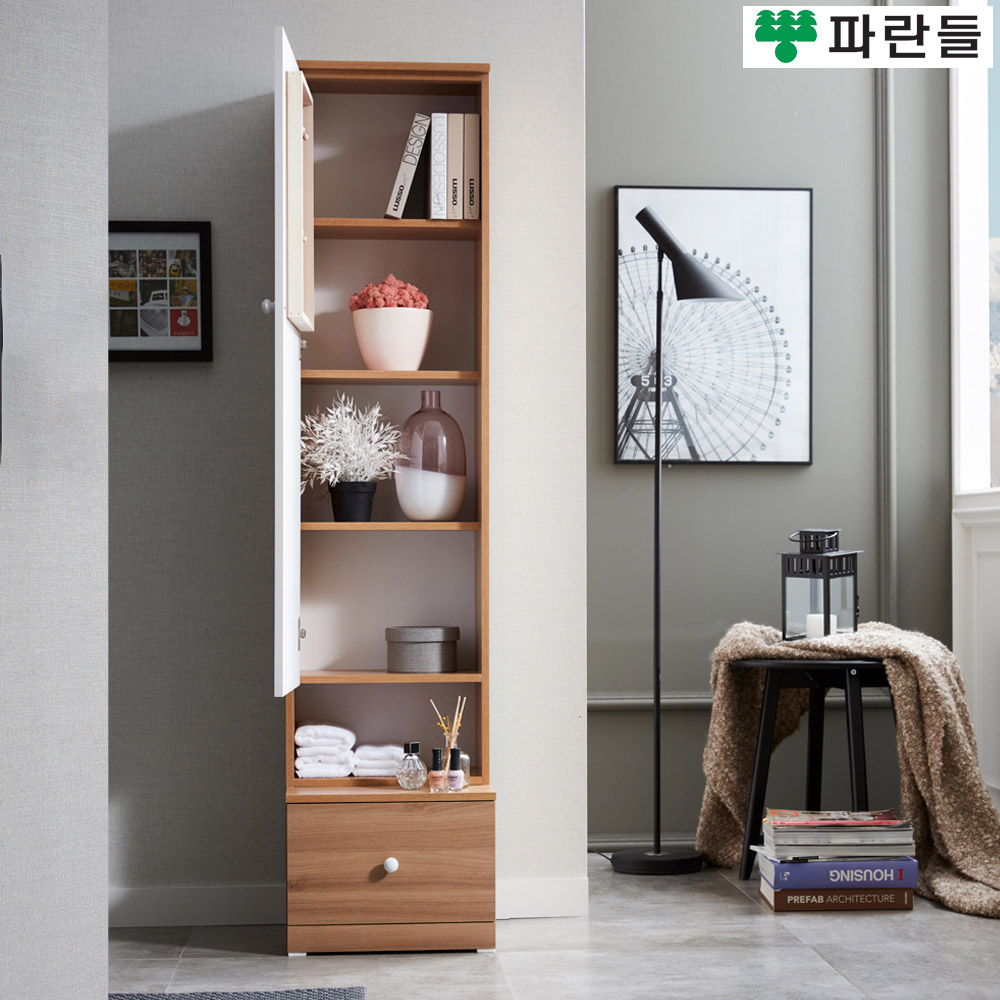 파란들가구 레이나 전신거울 수납 좌식화장대 전신경화장대 - 상세 이미지 5