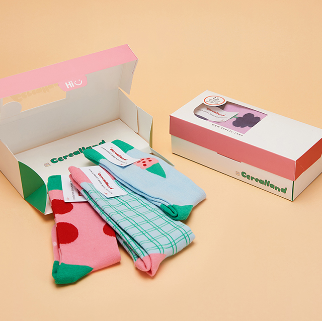 디자인 유아 양말 세트 아기 니삭스 여아 어린이 아동 생일 선물 미끄럼방지 가을 겨울