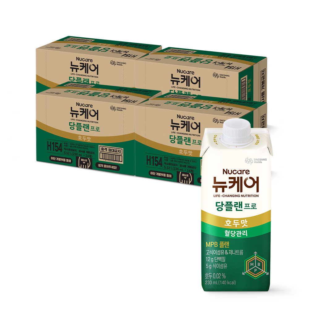 뉴케어 당플랜 프로 호두맛 MPB 설계 균형영양식 230ml, 96개 - 상품 이미지