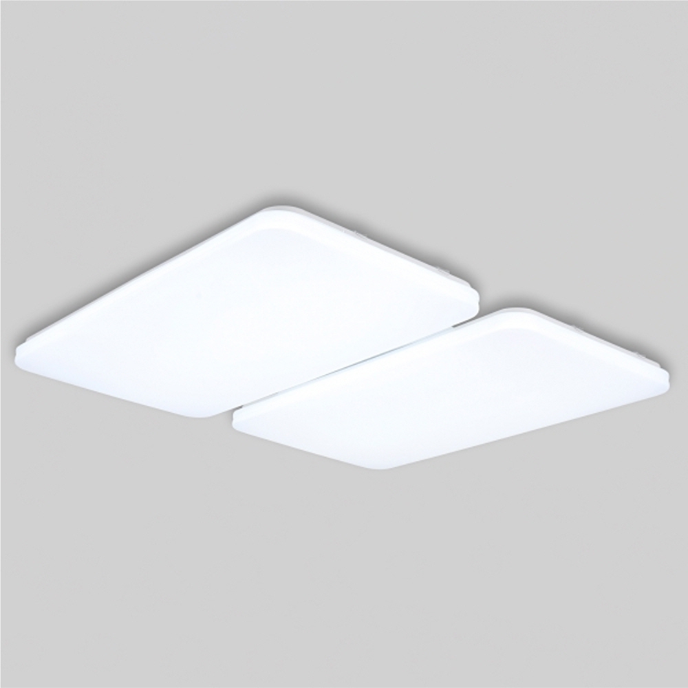 LED PREMIUM 거실등 4등 100W 주광색 플리커프리 전등 조명 메가맨 - 상품 이미지