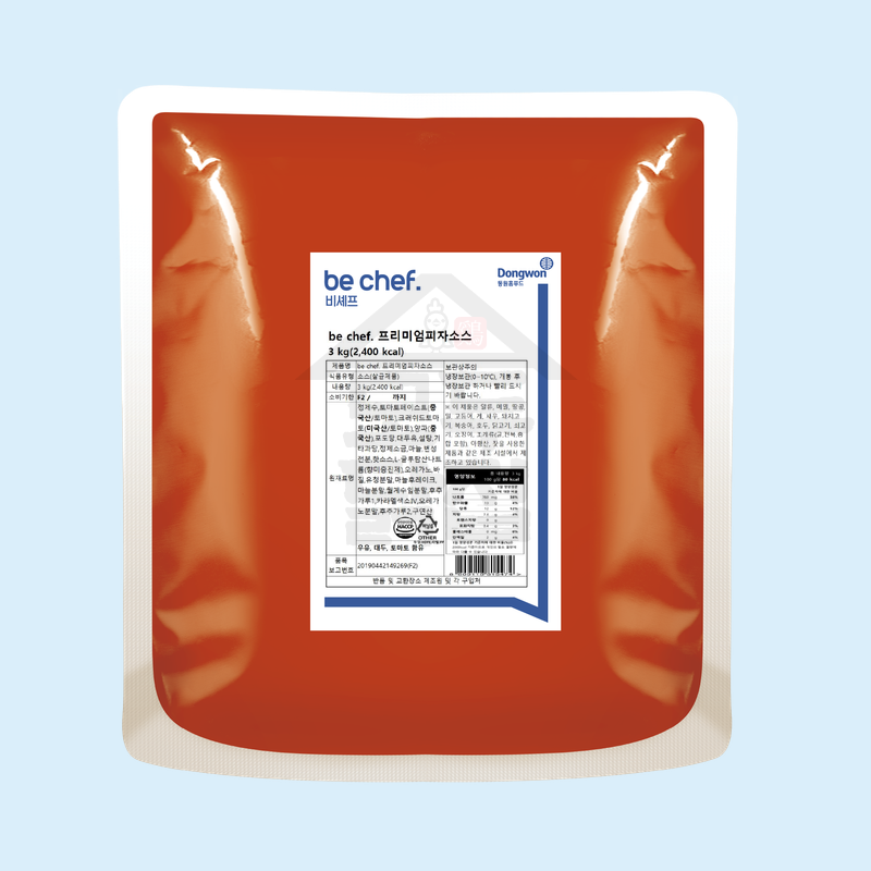 동원 홈푸드 비셰프 프리미엄 피자소스 3kg - 상품 이미지