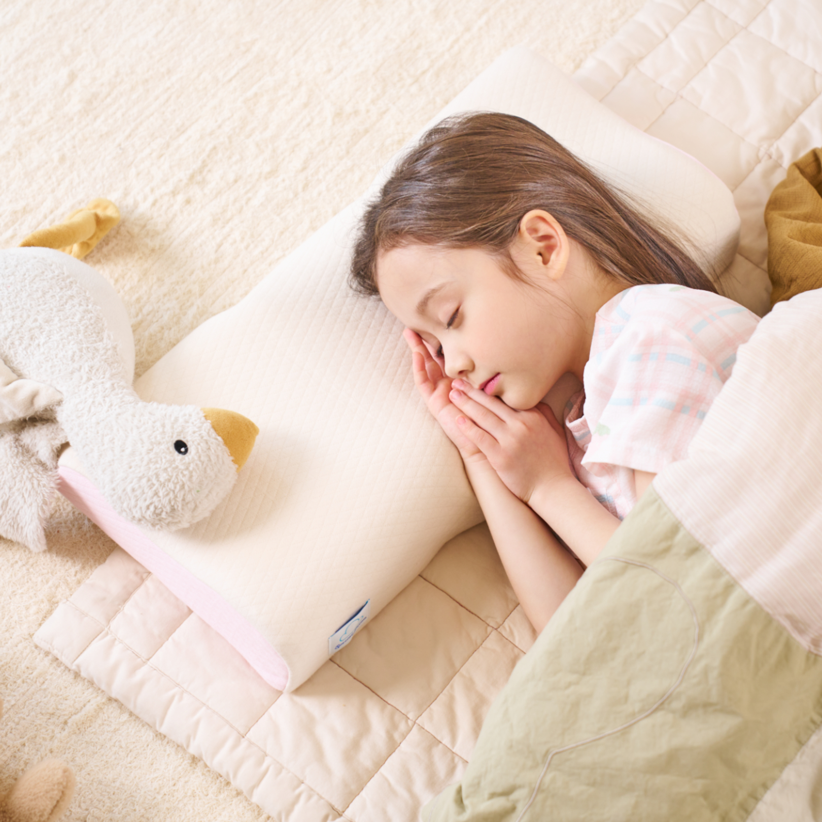 스페셜드림 어린이 키즈 경추베개 초등학생 필로우 키성장 고밀도 메모리폼 뒤척임방지 냉감