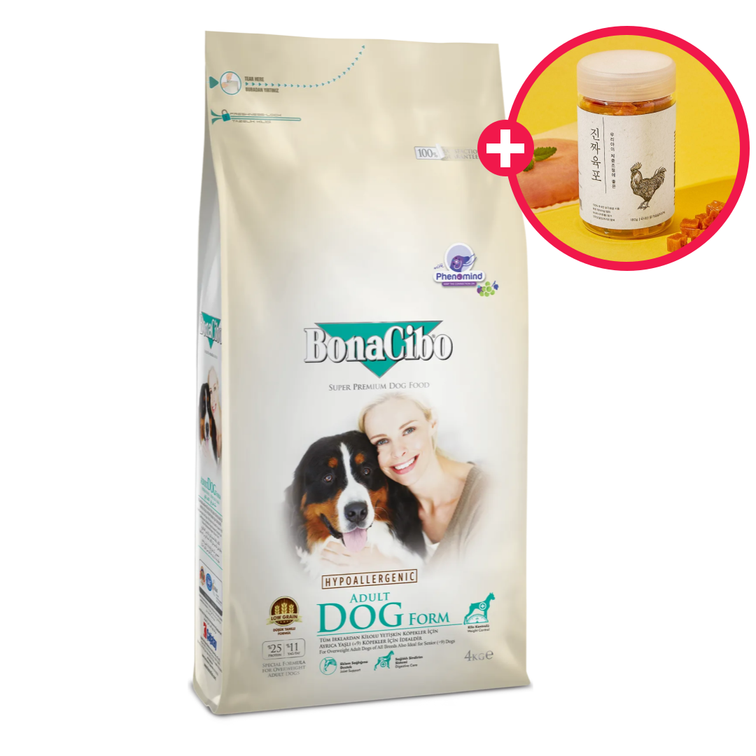 보나시보 다이어트 & 시니어 4kg 큰알갱이 - 메인 이미지
