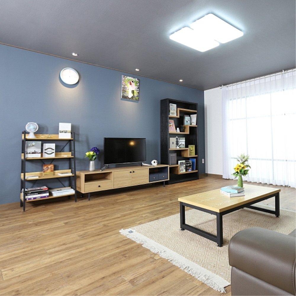 LED PREMIUM 거실등 4등 100W 주광색 플리커프리 전등 조명 메가맨 - 상세 이미지 3