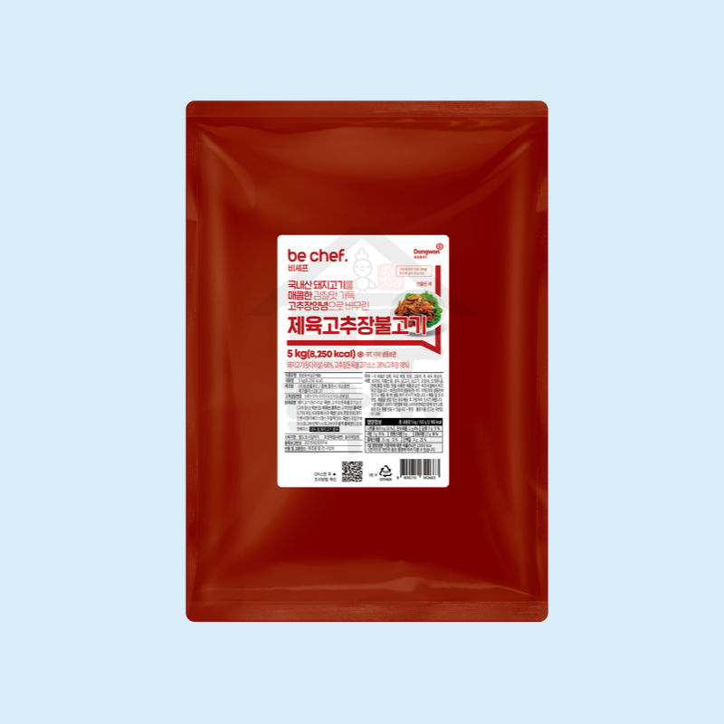 동원 홈푸드 비셰프 제육 고추장불고기 5kg 제육볶음 대용량 - 상품 이미지