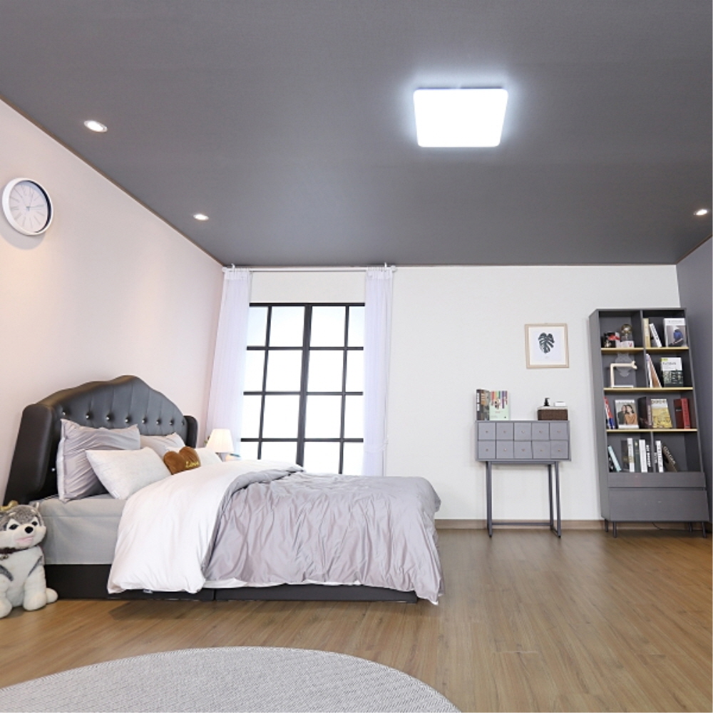 LED PREMIUM 방등 사각 50W 주광색 플리커프리 전등 조명 메가맨 - 상세 이미지 3