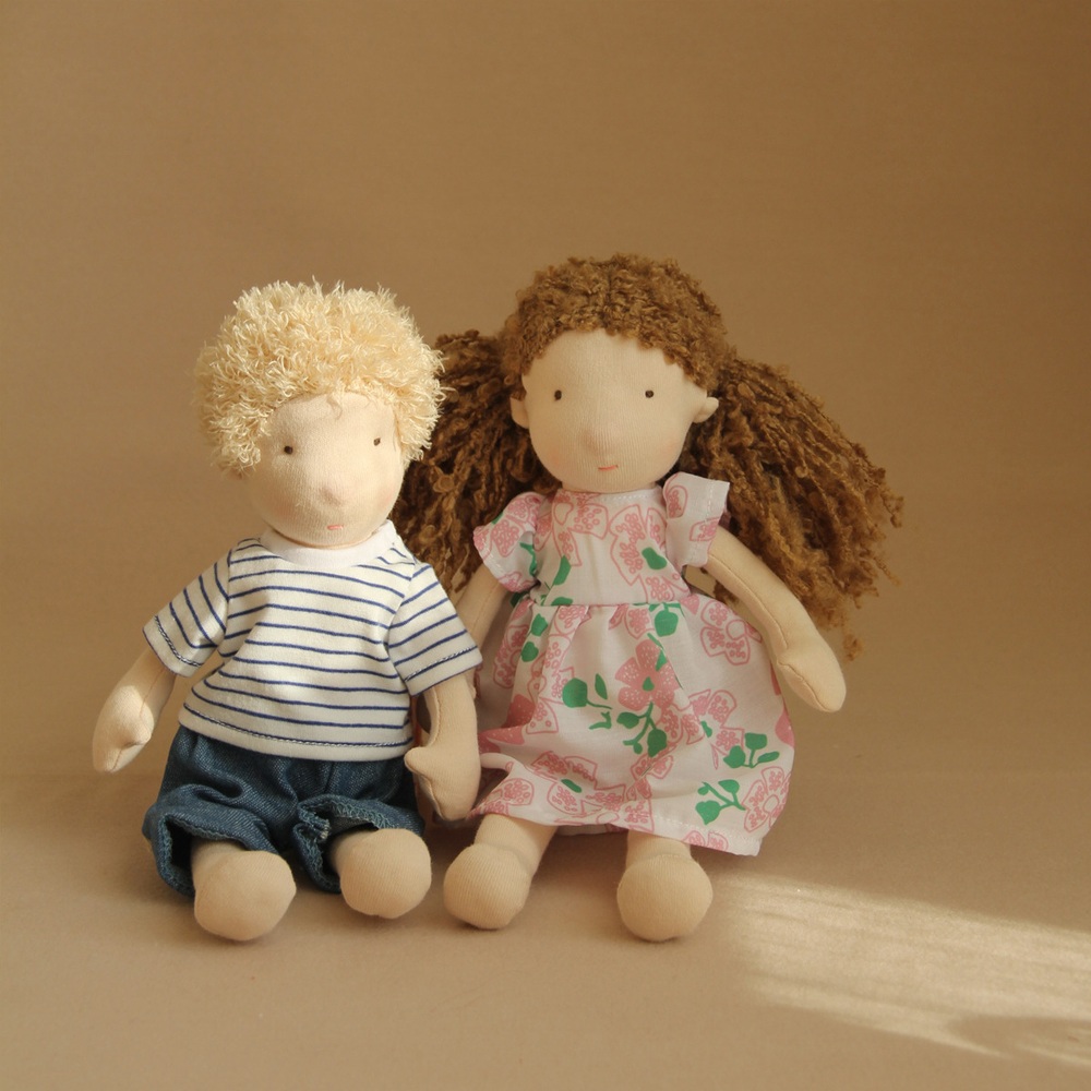 Nuby 핸드메이드 아기 인형 발도르프 인형 - 메인 이미지