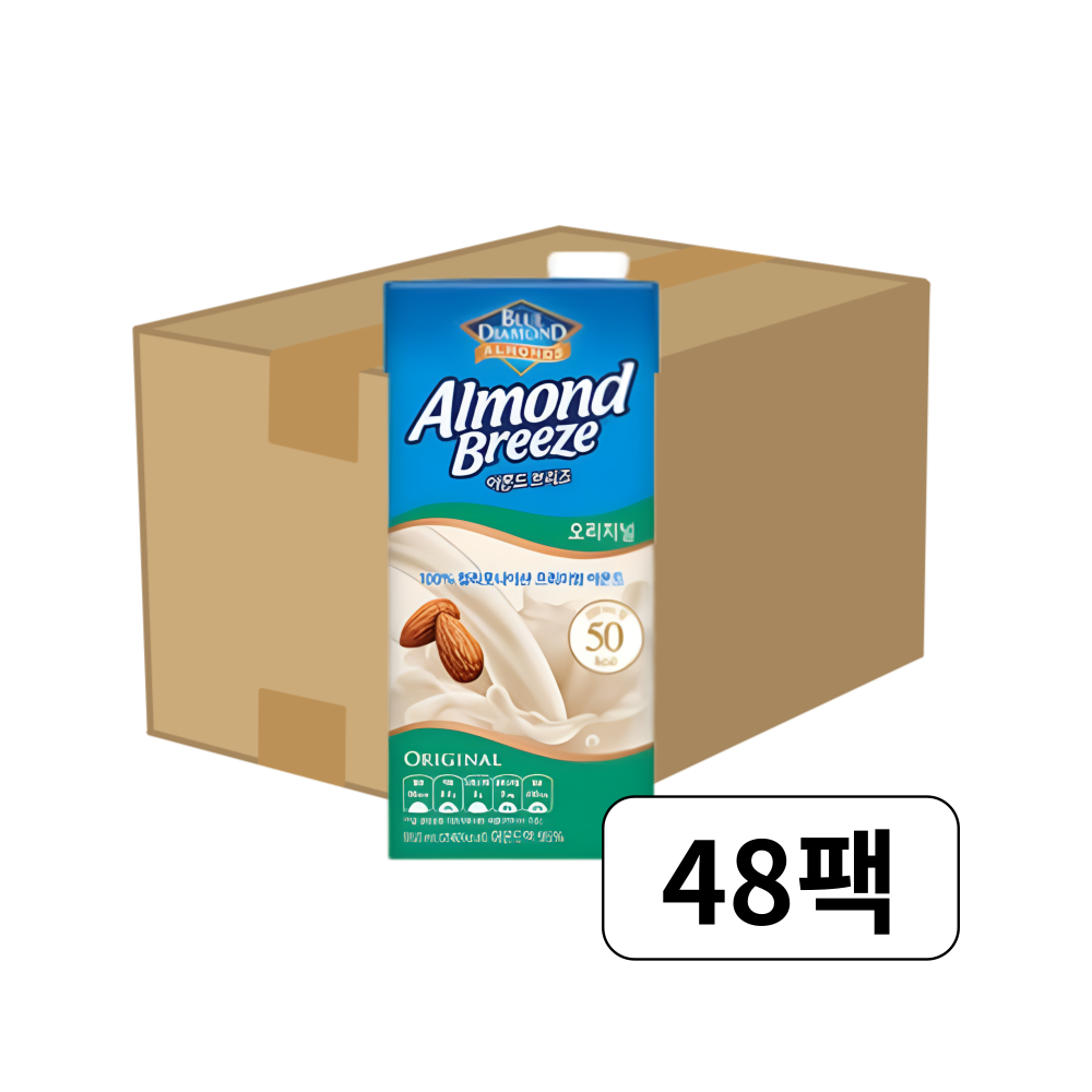 아몬드 브리즈 오리지널 190ml 48팩 : 엘엠엠