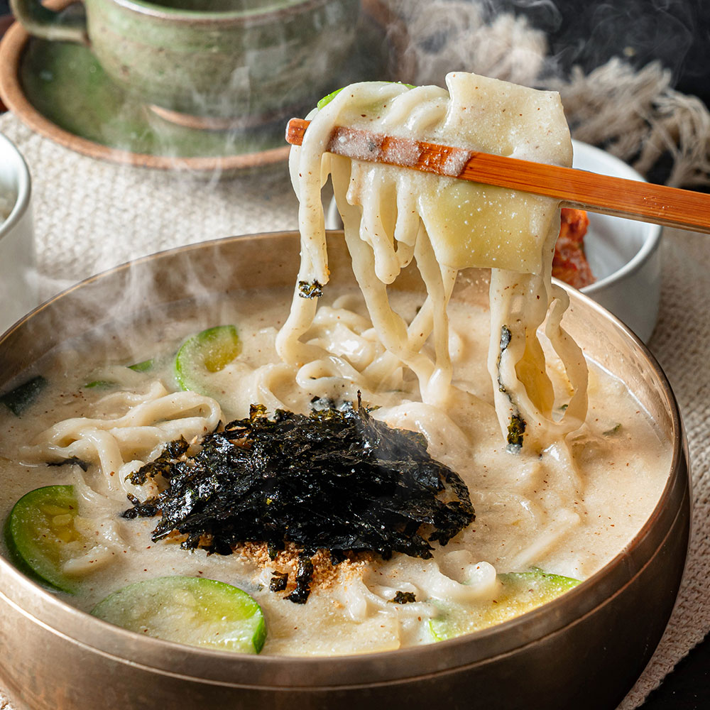 더 고소한 들깨 칼국수 감자 수제비 칼제비 - 메인 이미지