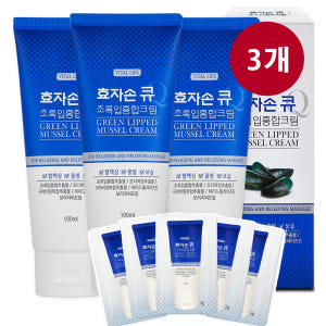 벤스랩 효자손큐 초록입홍합 크림 100ml, 3개(총 300ml) 솔직 후기 | 피부 타입별 분석 - 상품 이미지 1