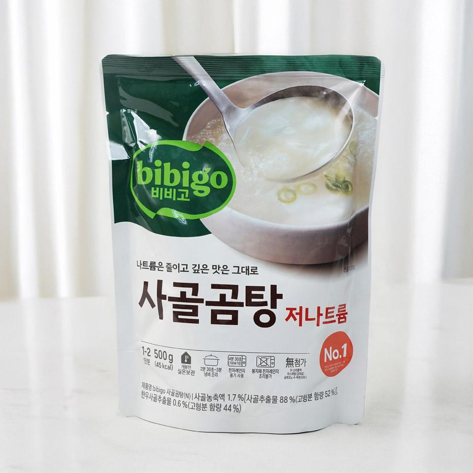 메가마트 CJ 비비고 저나트륨 사골곰탕 500g - 상품 이미지