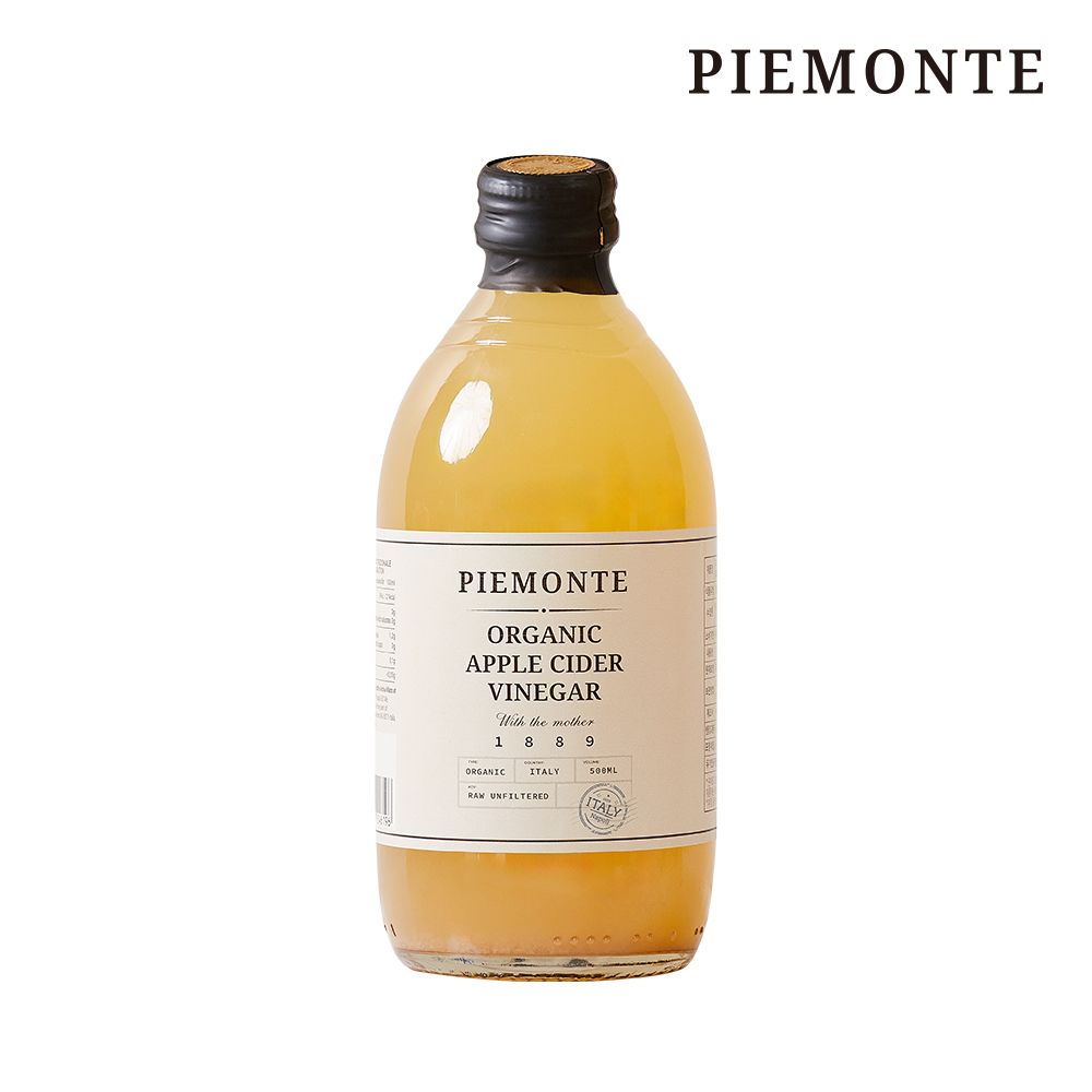 피에몬테 애사비 100% 이탈리아 유기농 사과 초모 식초 500ml, 1개