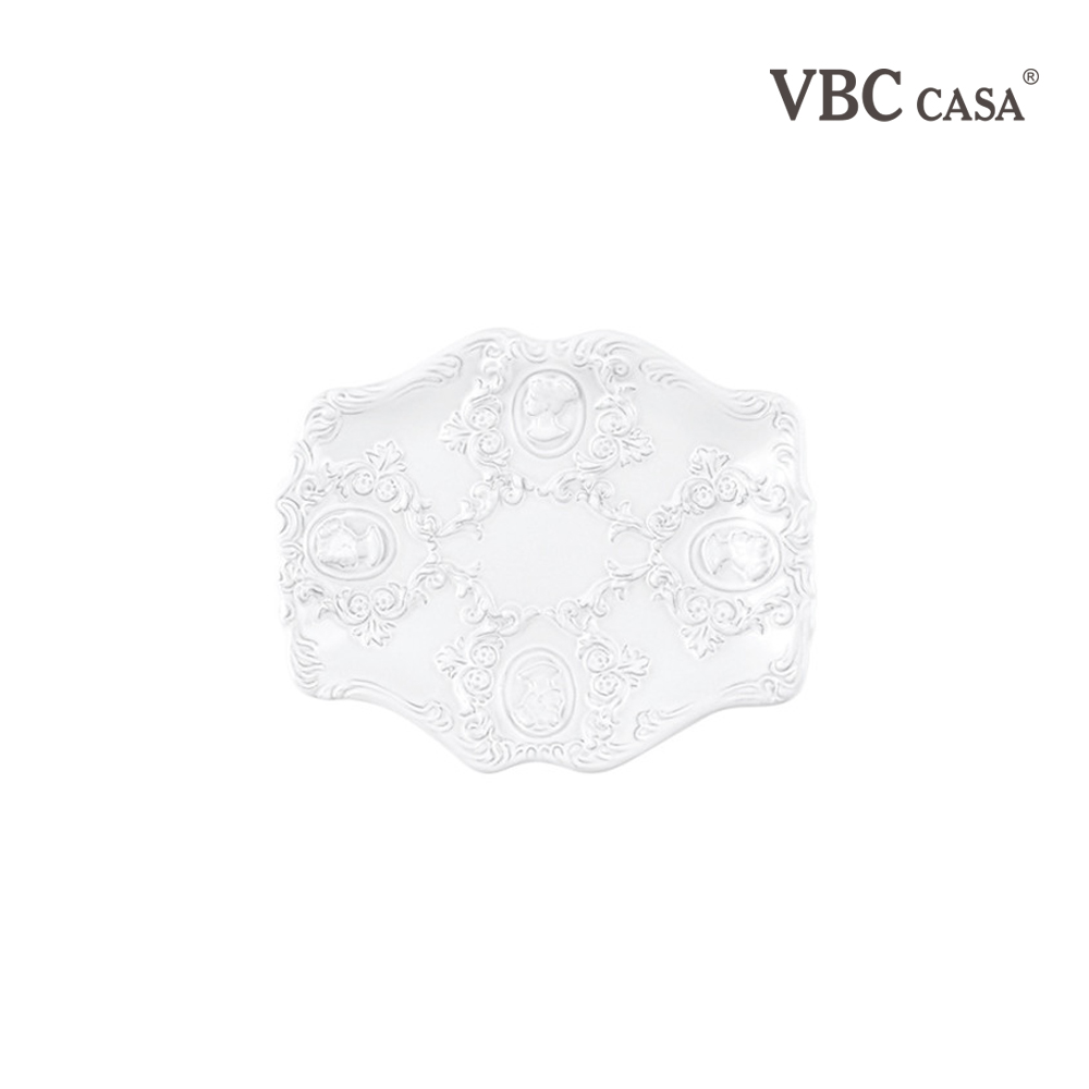 VBC까사 까메오 이태리 빈티지 수입 그릇 / 15cm, 사각접시(S) - 상세 이미지 3