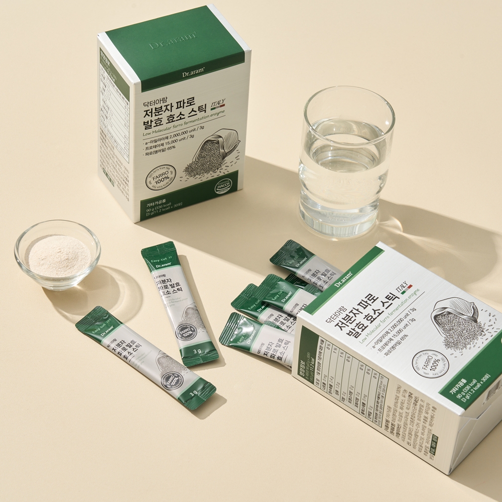 파로 효소 발효 저분자 스틱 닥터아람 3 g x 30포 - 상세 이미지 2