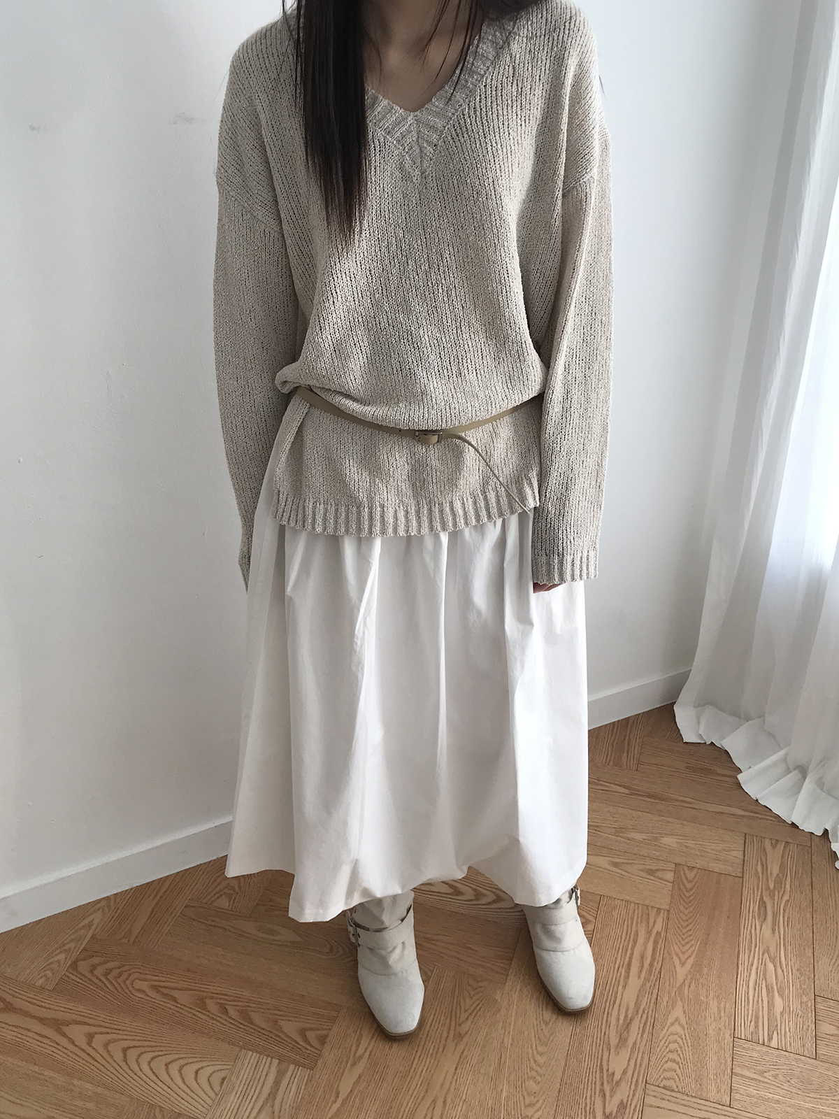 [미엔느] noi skirt / 노이 스커트 (2col) 상세 이미지 15