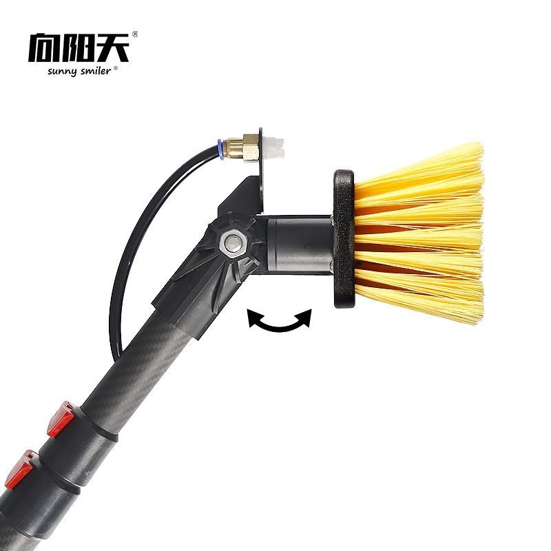 태양광패널 청소기 외벽 장대 먼지 세척기 물걸레 밀대 9m 워터펌프-M52 - 상세 이미지 5
