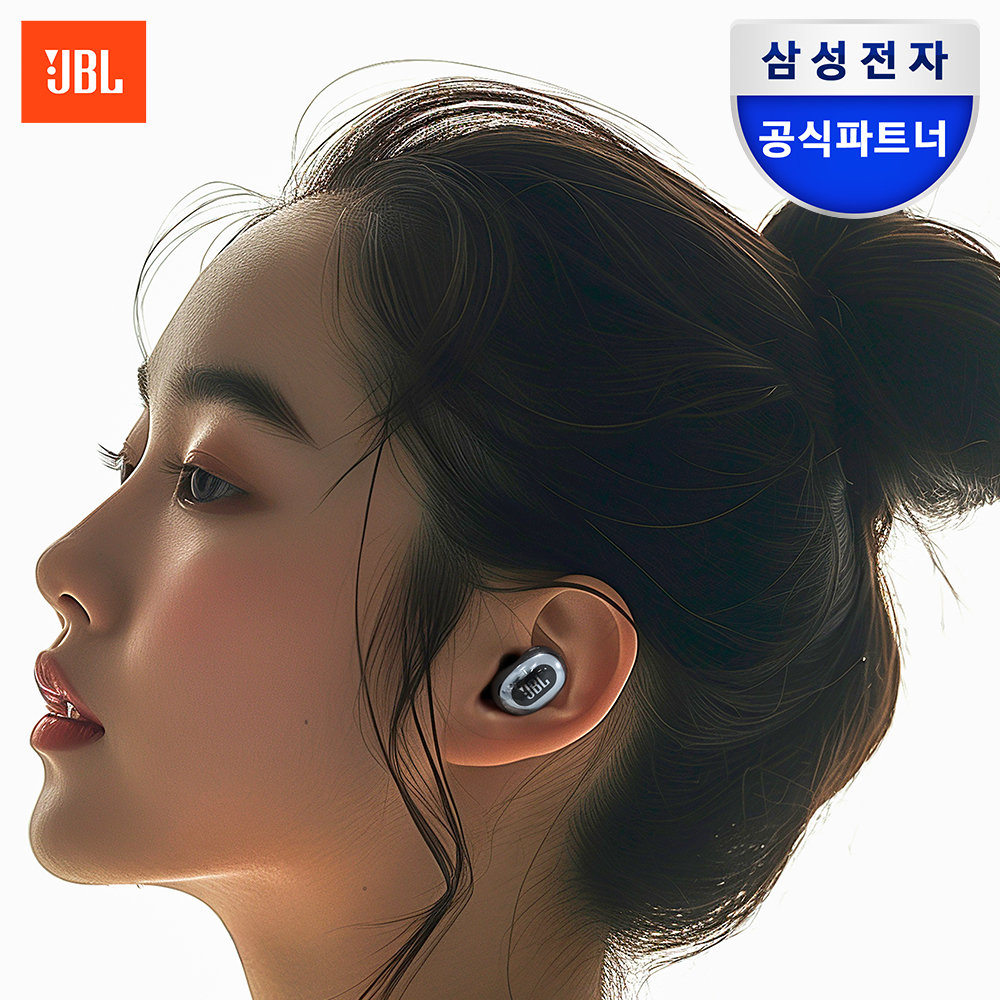 삼성공식파트너 JBL LIVE BUDS3 노이즈캔슬링 블루투스 이어폰 블랙