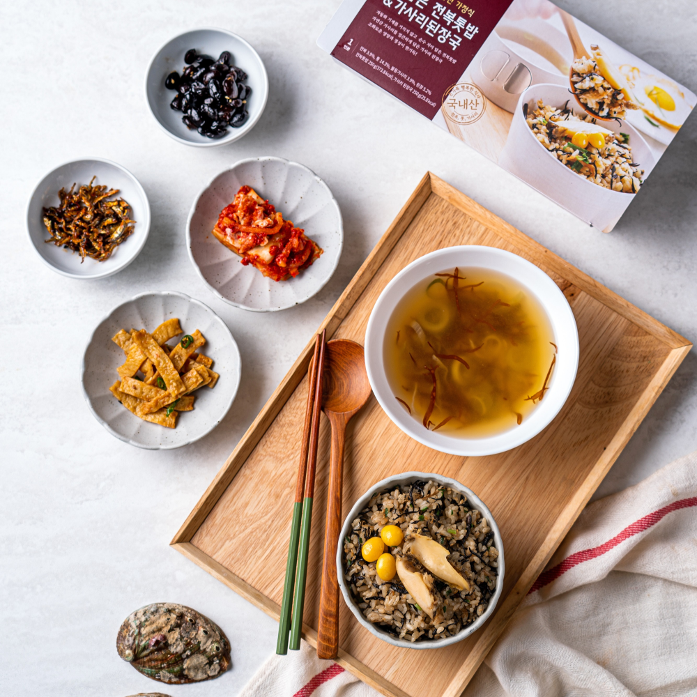 전복톳밥 & 가사리된장국 1인분 500g 이미지 6