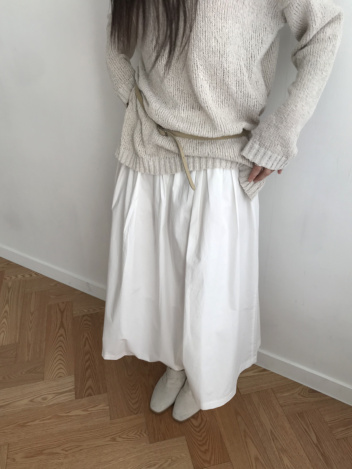 [미엔느] noi skirt / 노이 스커트 (2col) 상세 이미지 16