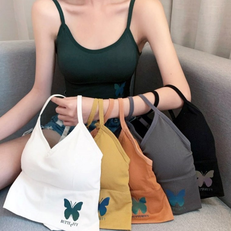 빛에 따라 색 바뀌는 나비 포인트 캐쥬얼 여성 크롭탑 남자 레깅스 스포츠 남성 바지 - 메인 이미지