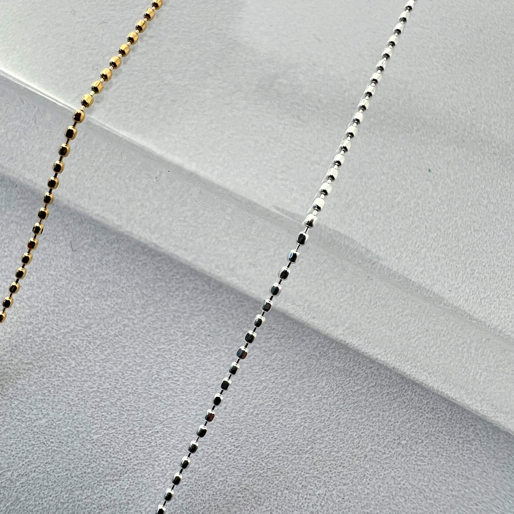 네일 체인 0.6mm 볼체인 줄란 50cm 네일아트 재료 - 상세 이미지 5