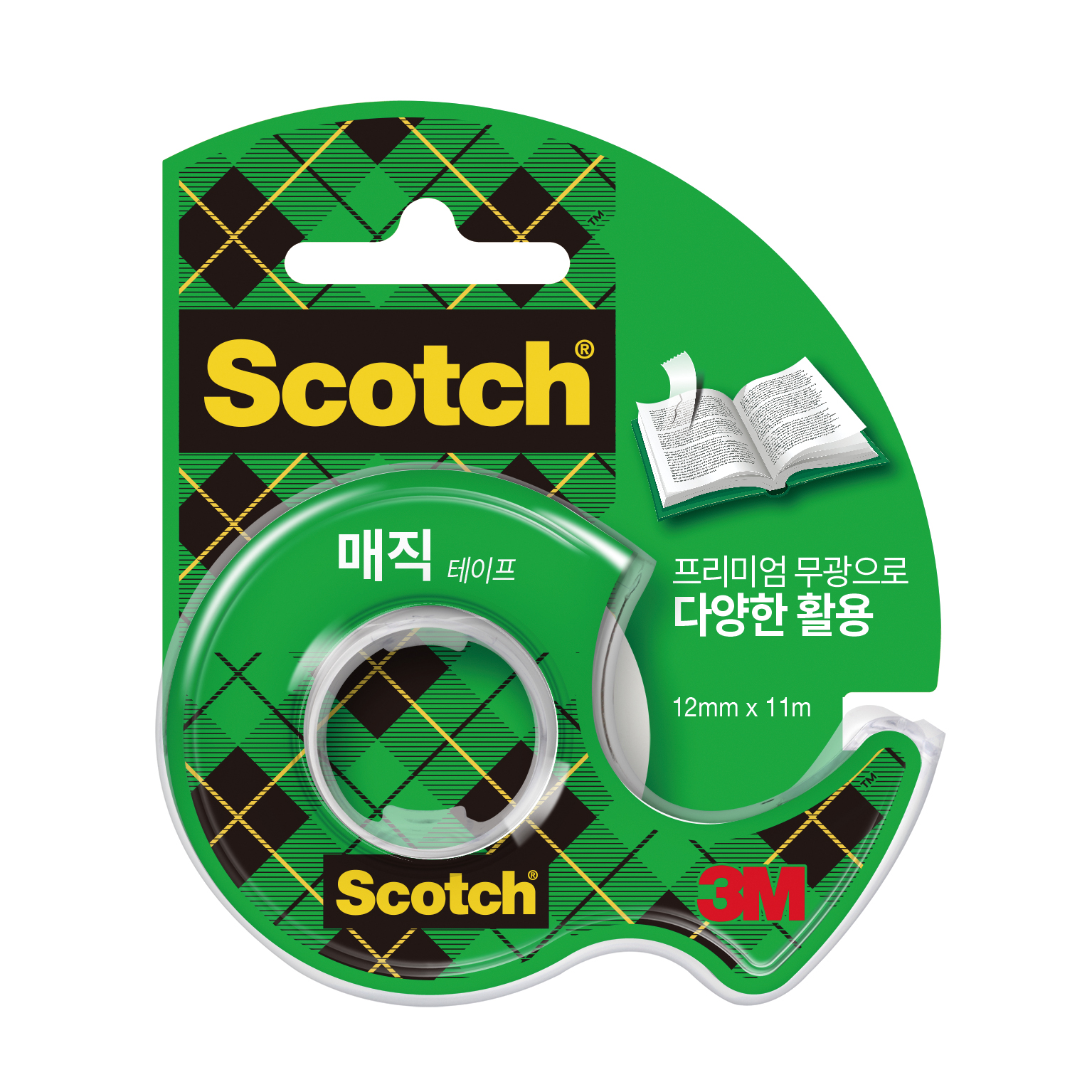 3M 스카치 매직테이프 104A (12X11M) - 상품 이미지