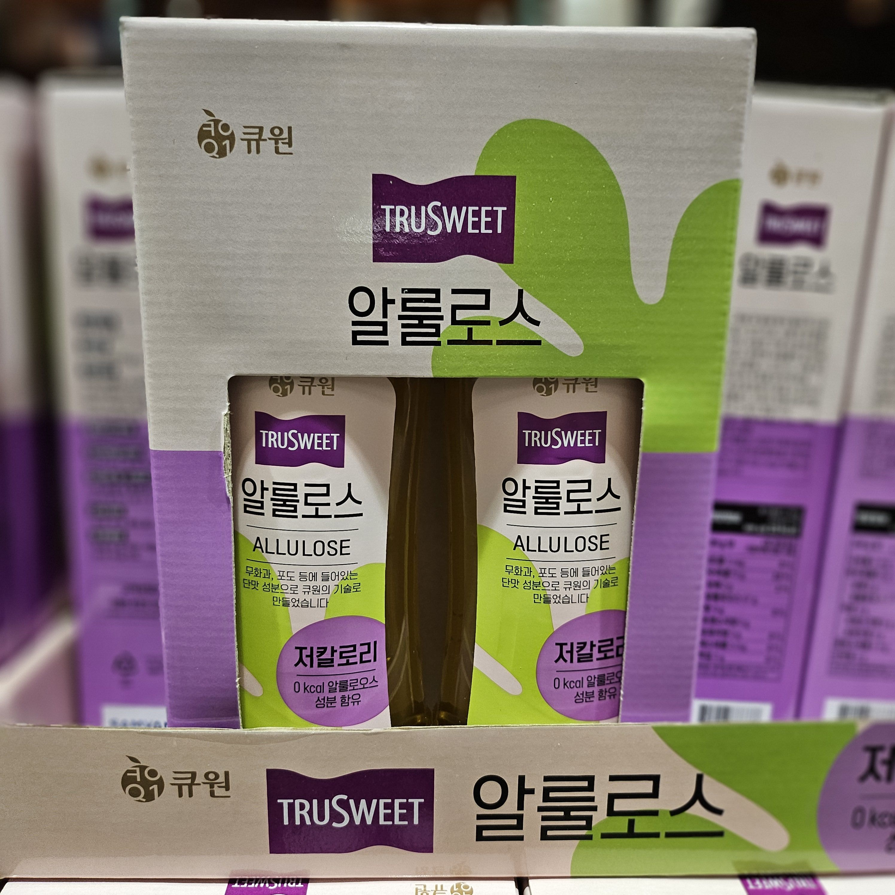 큐원 알룰로스 코스트코 대체액상 설탕대신 스테비아 870g x 2개 이미지 6