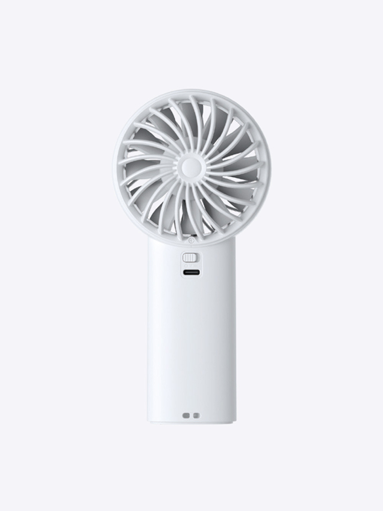 5000mAh 휴대용 손 선풍기 소형 무선 미니 선풍기 손풍기 LIFE4 라이트그레이 이미지 6