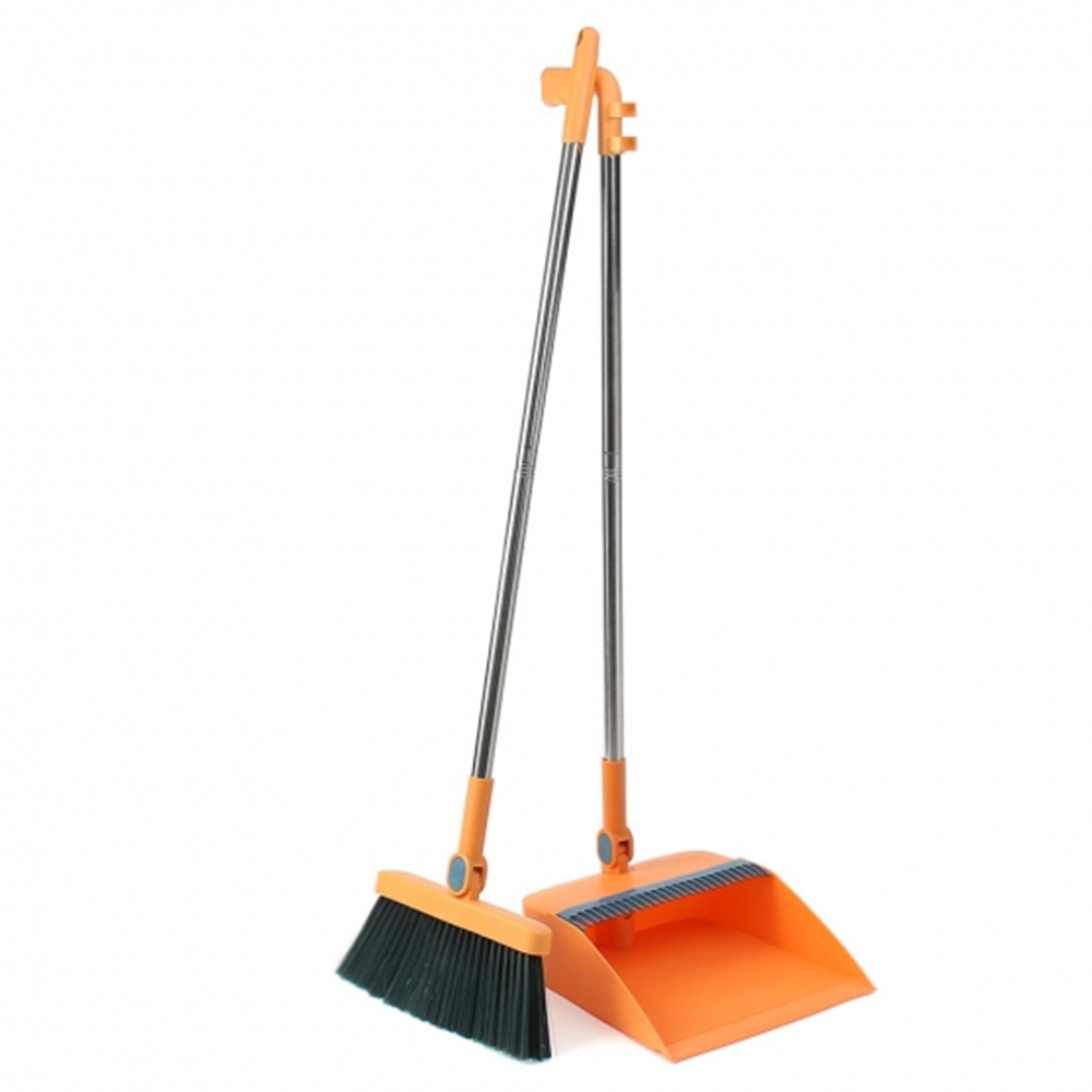 업소용 빗자루세트 접이식 틈새보관 빗자루 쓰레받이 사무실 미용실