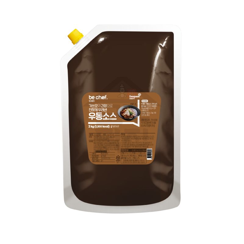 동원 홈푸드 비셰프 우동소스 2kg 장국 오뎅 국수 육수 국물용 - 상세 이미지 2