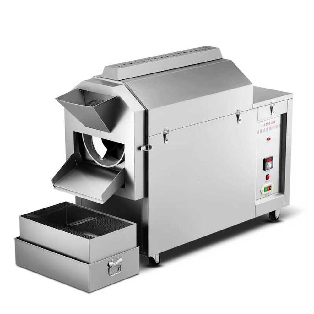 기계 땅콩 볶는 자동 상품 원두 커피 회전 전기 업소용 깨 3200W - 상품 이미지