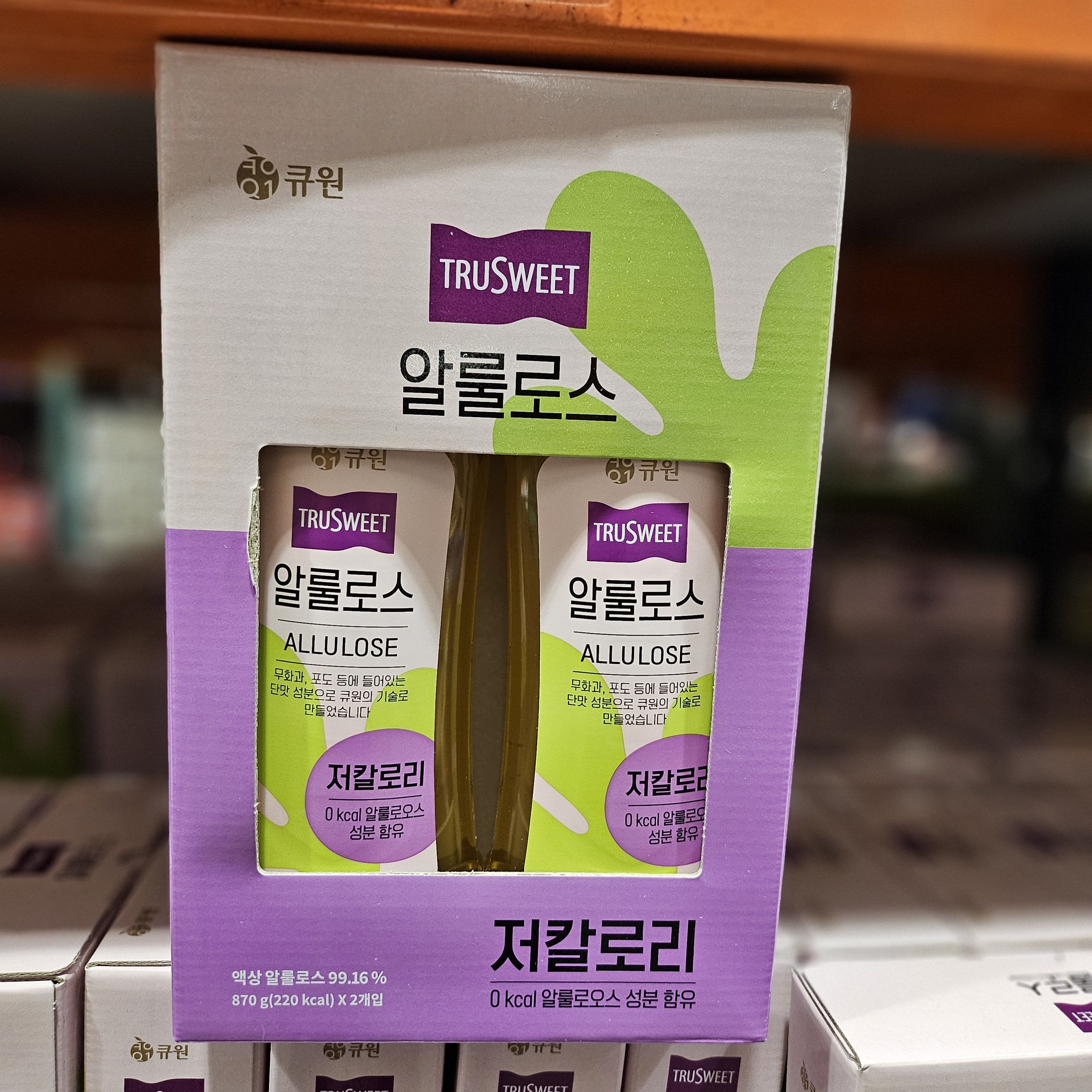 큐원 알룰로스 코스트코 대체액상 설탕대신 스테비아 870g x 2개 - 상세 이미지 5