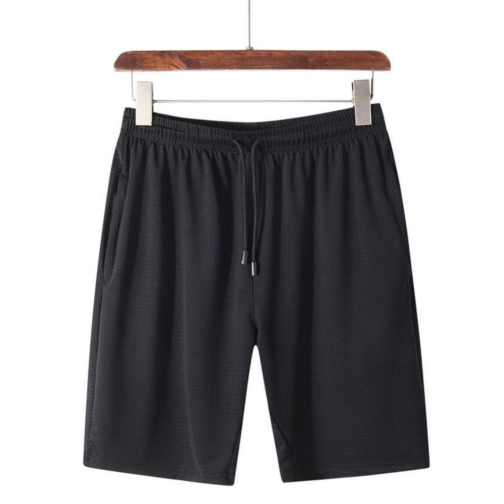 남성 여름 아이스 에어 메쉬 반바지 냉감 쿨링 숏팬츠 남자 면바지 - 상품 이미지