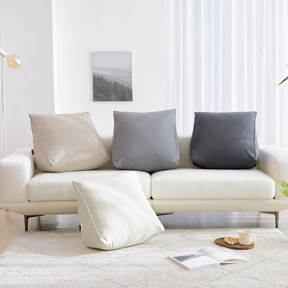 팜데코 침대 등받이쿠션 삼각 쇼파 일반형