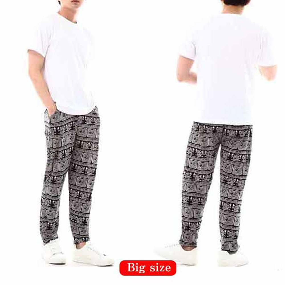 남성용 빅사이즈 9부 아이 스쿨 바지 BIG 파라오 - 상품 이미지