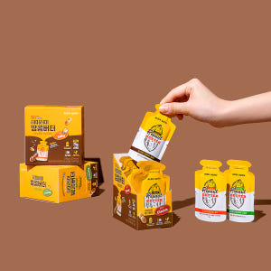 레미레미 짜먹는 땅콩버터 100% 무첨가 클래식 250g (25g 개별포... 맛있게 먹은 솔직 후기 - 상품 이미지 4