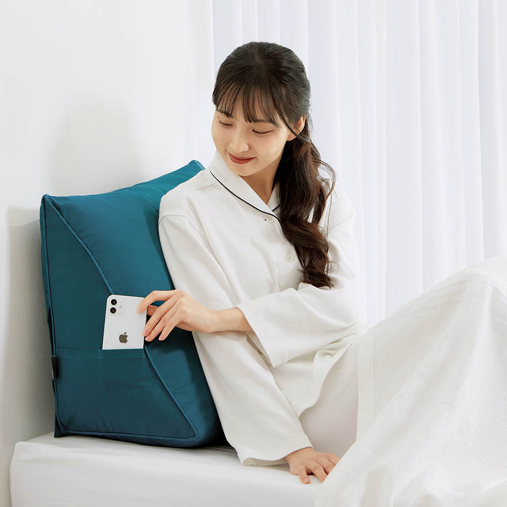 팜데코 침대 등받이쿠션 삼각 쇼파 일반형