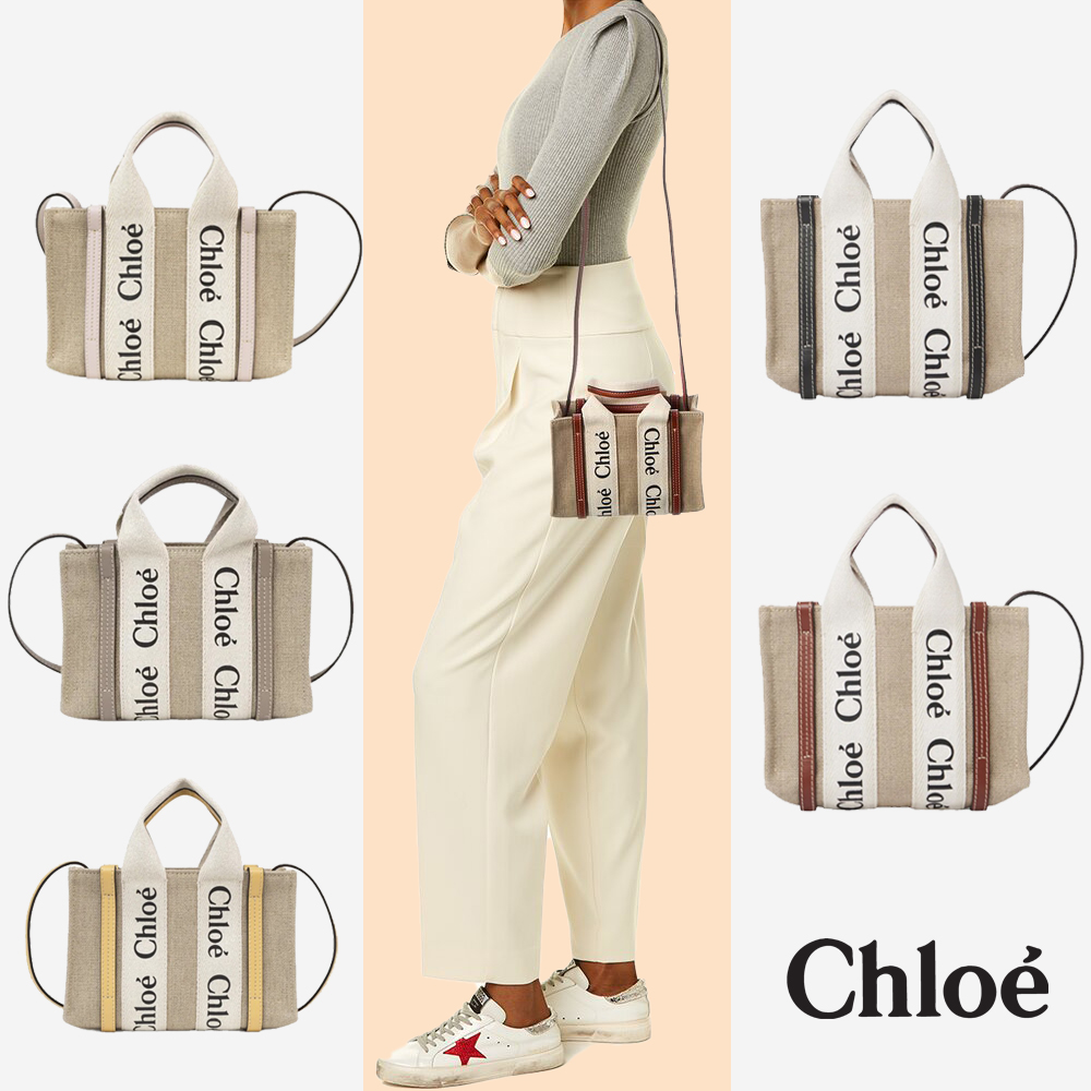 [국내발송] 끌로에 우디백 토트백 캔버스백 바스켓 라탄 나노 미니 스몰 미디움 라지 미듐 25SS
