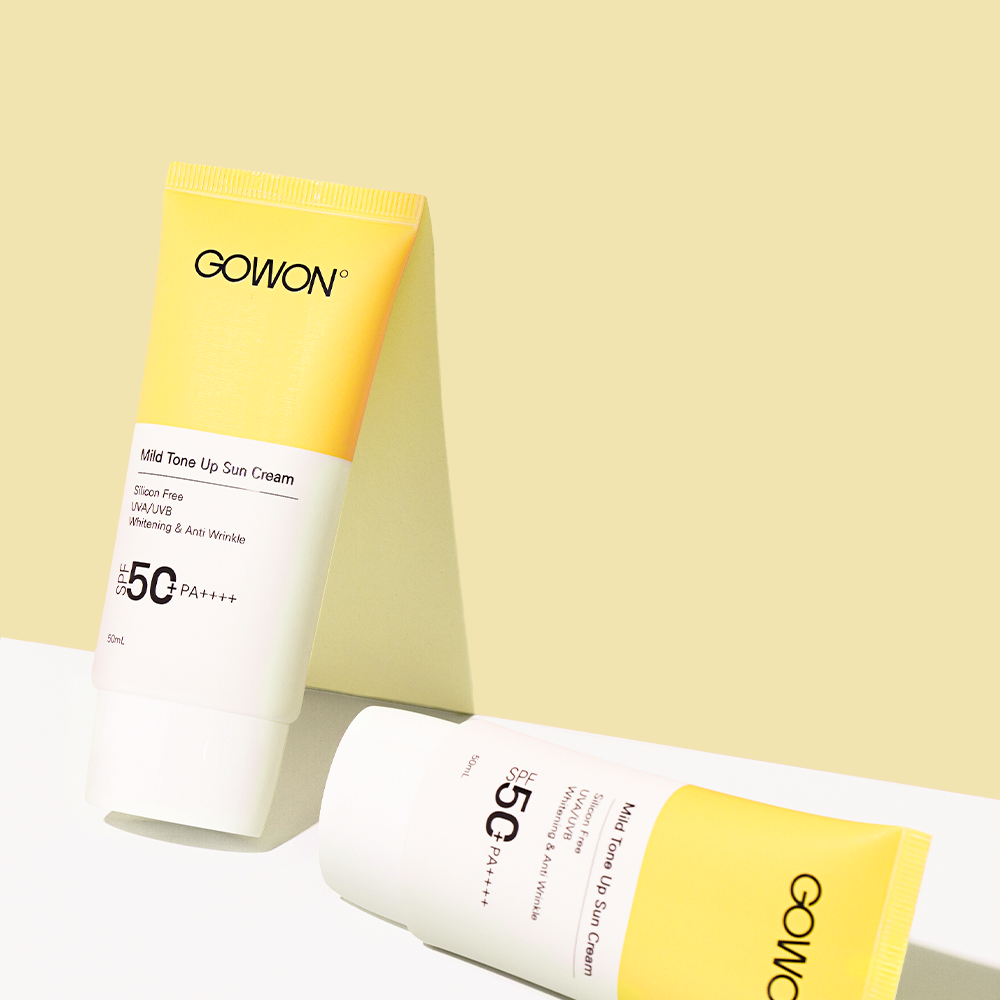 고원 비건 마일드 톤업 선크림 UV자외선차단제 50ml SPF50+PA++++ - 상세 이미지 4