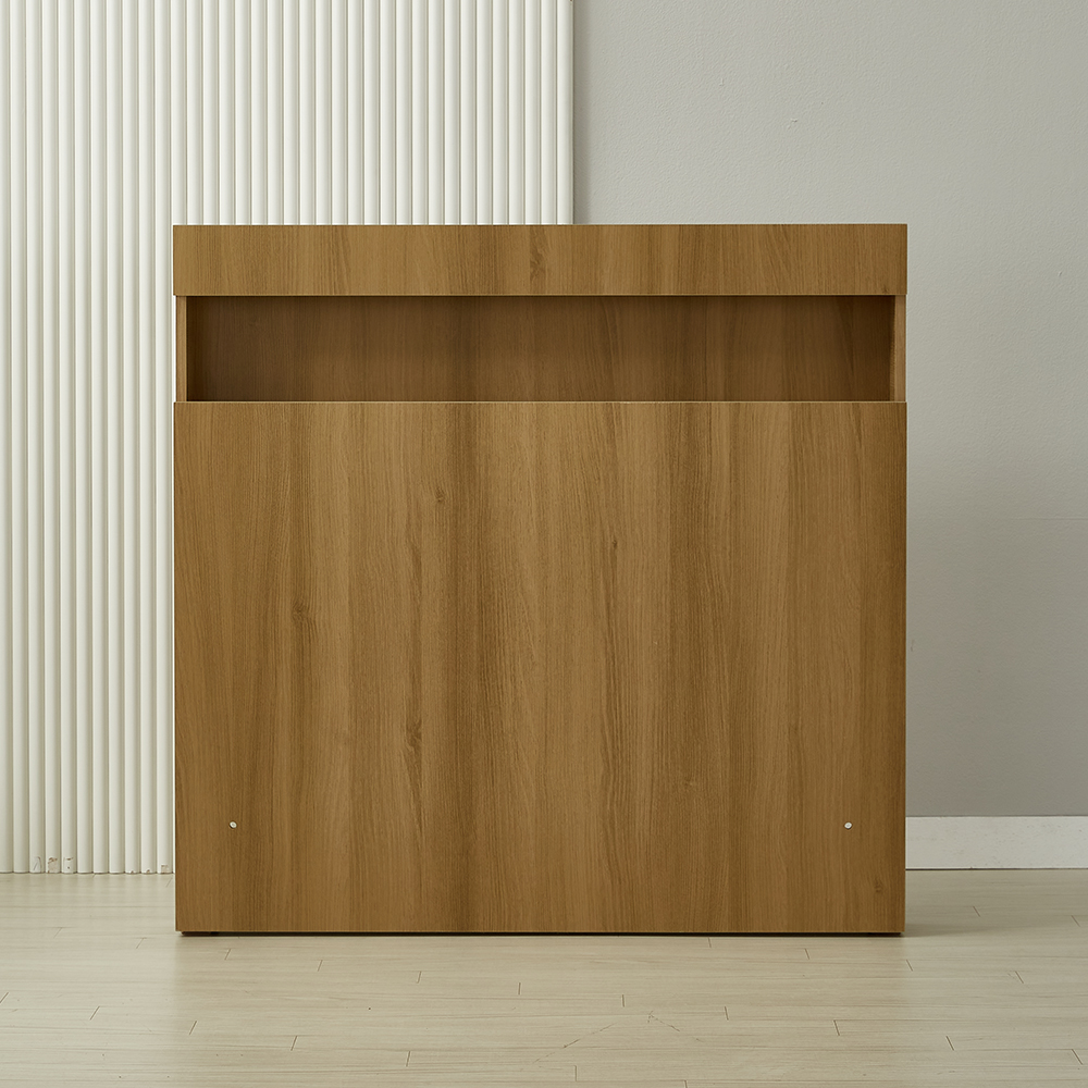 국산 LED 조명 침대 헤드 보드 선반 틈새 수납 벽보드 침대머리판