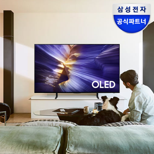 삼성 OLED TV의 측면 초슬림 디자인