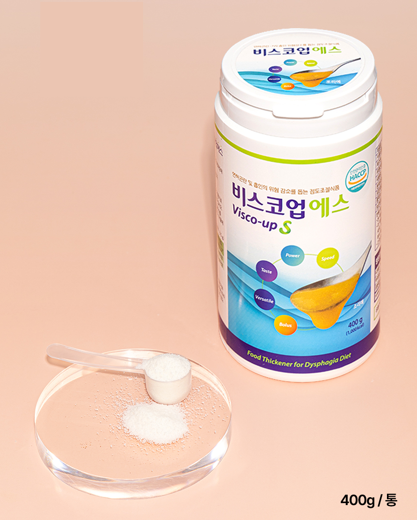 [본사] 비스코업에스 연하곤란 점도증진제 연하제 400g, 1개 이미지 3