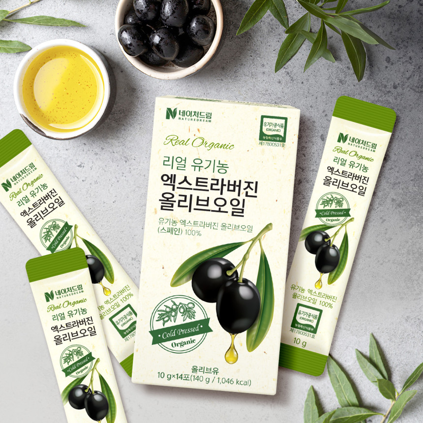 유기농 엑스트라버진 올리브오일 100% 스틱 6박스 올리브유 공복 냉압착 스페인 올레샷 사진 2