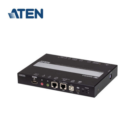 ATEN CN9850-AT-K 1-로컬/원격 공유 접속 싱글 포트 4K HDMI KVM over IP 스위치
