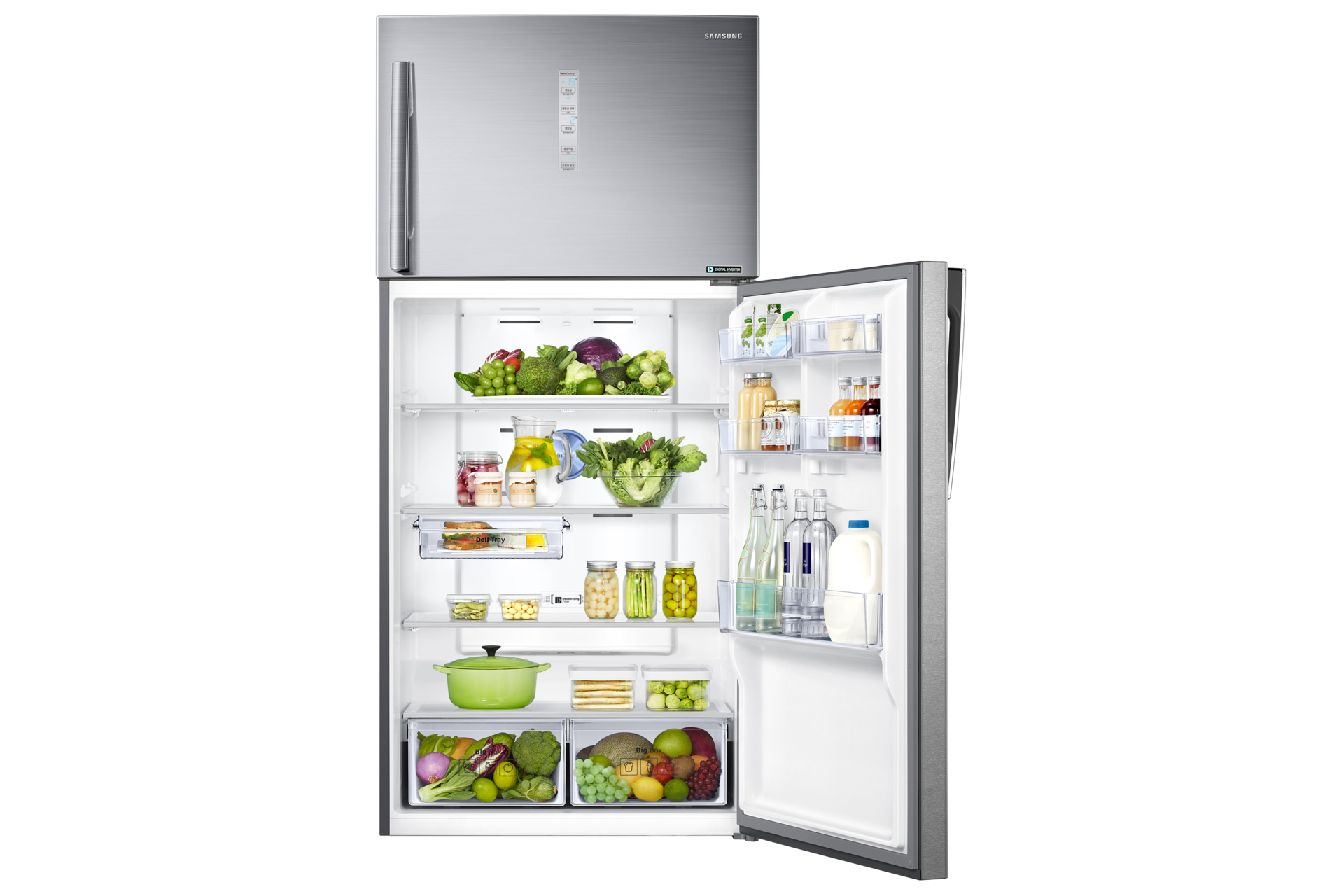 삼성전자 삼성 2도어 615L (RT62A7049S9) 왼쪽(좌) 리파인드 이녹스