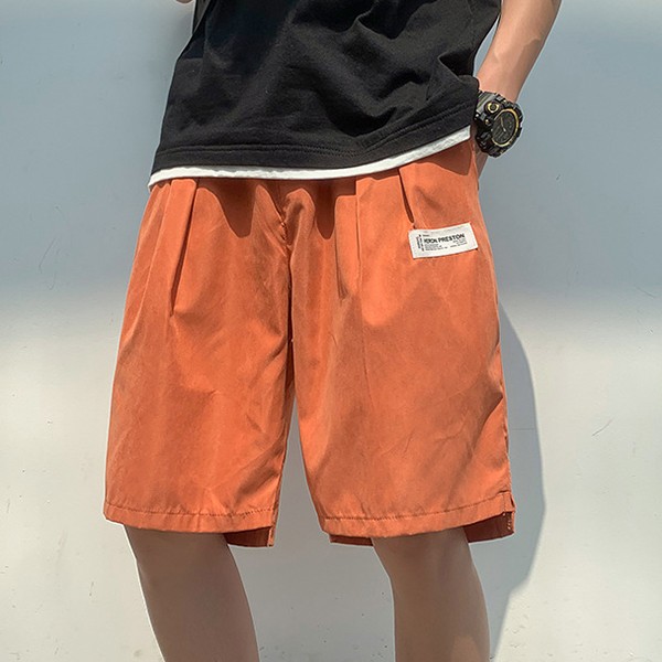 4컬러 남성 데일리 심플 허리밴딩 반바지 IS- PA 50N 의류 캐주얼 패션 여름 - 상품 이미지