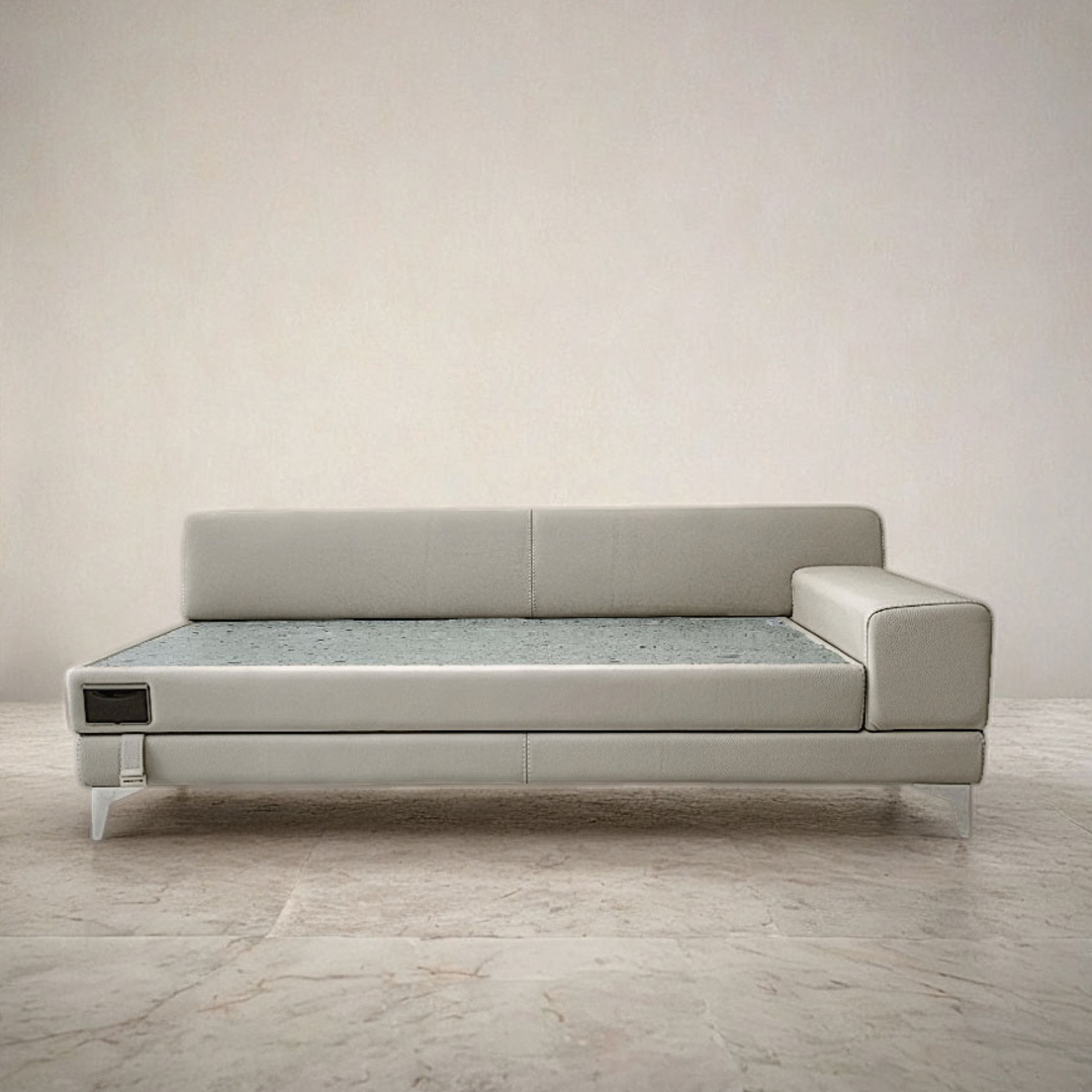 브리즈스톤 킹마담건강침대 스퀘어2000 3인용 돌쇼파 청맥반석