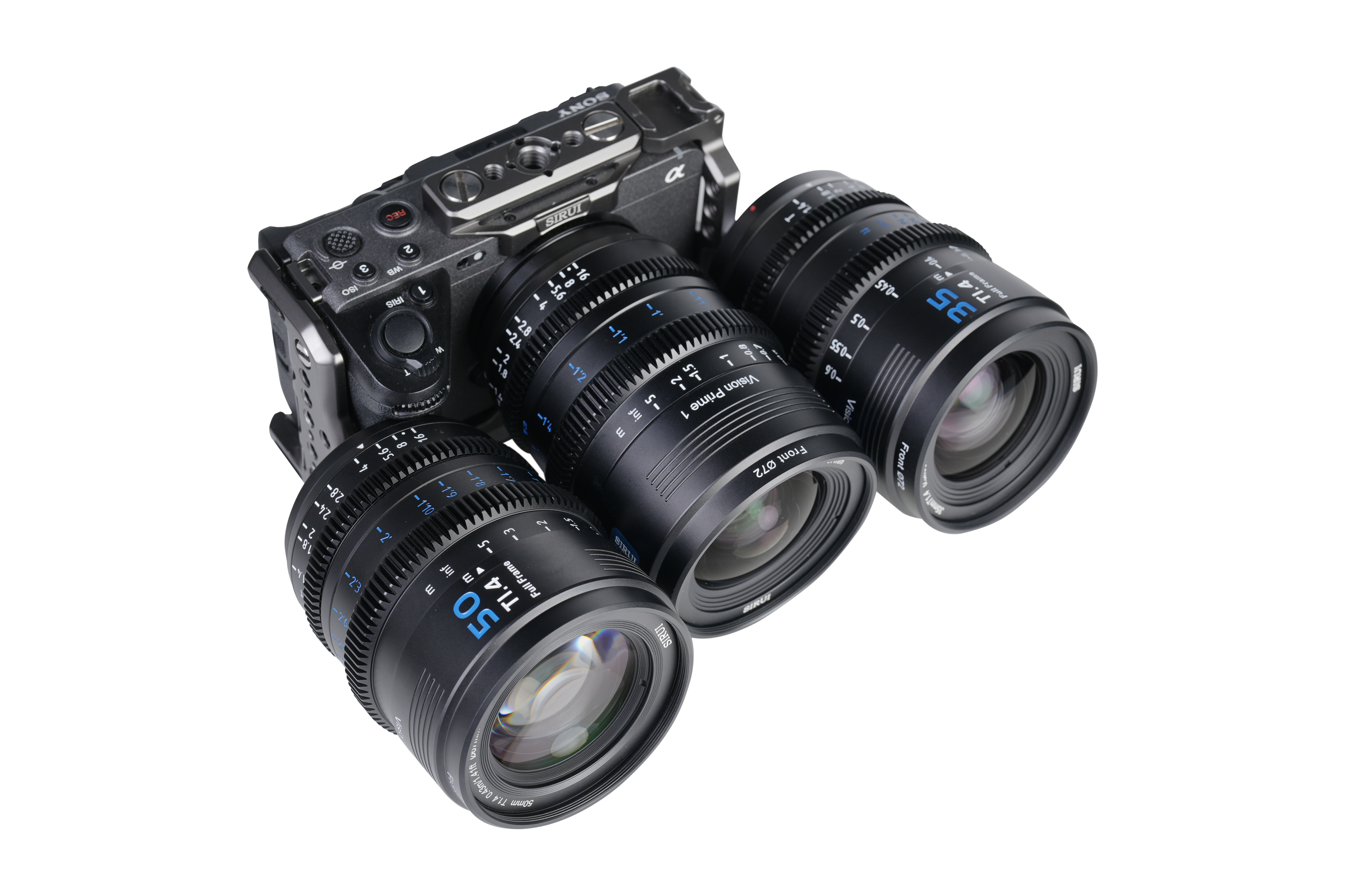 시루이 VP-1 풀프레임 씨네렌즈 set (24,35,50mm) T1.4 마운트교체형 이미지 8