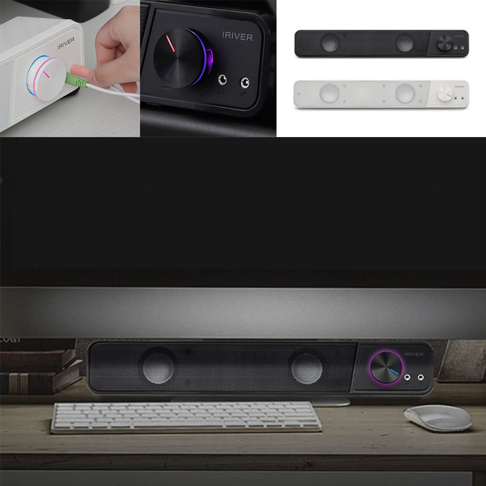 사운드바 스테리오 스피커 USB 마이크잭 이어폰잭 일체형