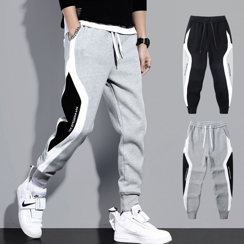 테크 제뉴 조거 팬츠 트레이닝 바지 남자 츄리닝 조커 밴딩 남성 운동복 편한 - 상품 이미지